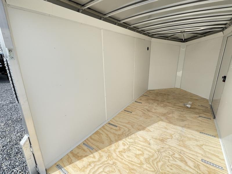 2024 Neo 6x12 NAMR Aluminum Enclosed Motorcycle Trailer – 2990# GVW, Single Axle, Cabeless Ramp Door, Sport Tie-Down Package, and More - Image 12