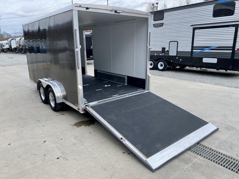 2024 Neo 7.5x14' NAMR Aluminum Enclosed Motorcycle Trailer – NUDO Flooring, Vinyl Walls, UTV Package, and More - Image 2