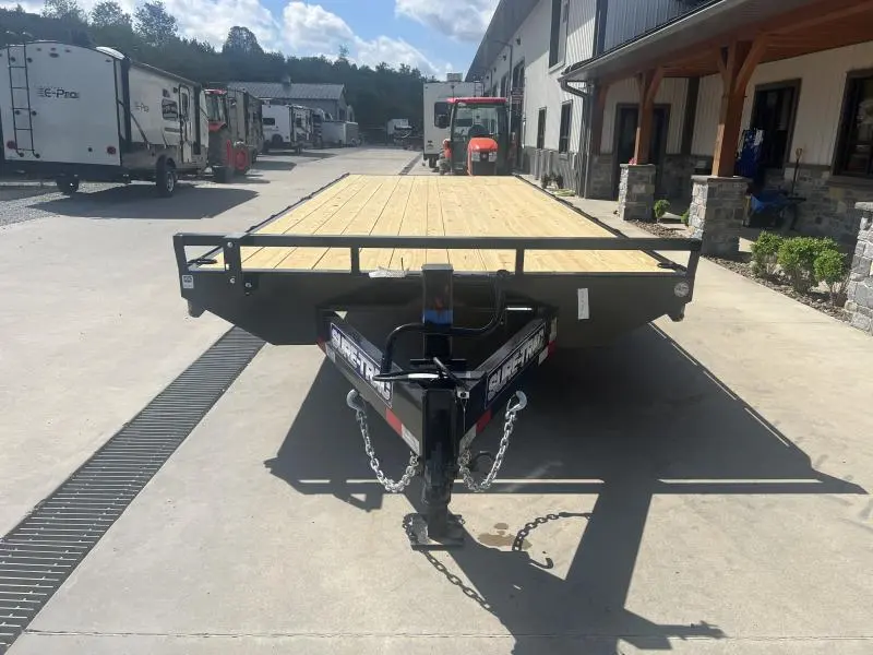 2024 Sure-Trac 102x22 Flatbed Deckover Trailer 15000# GVW * 8' SLIDE IN RAMPS * 10" I-BEAM MAINFRAME * CHANNEL SIDE RAIL * RUBRAIL/STAKE POCKETS/D-RINGS * ADJUSTABLE COUPLER * 12K DROP LEG JACK * LED'S - Image 12