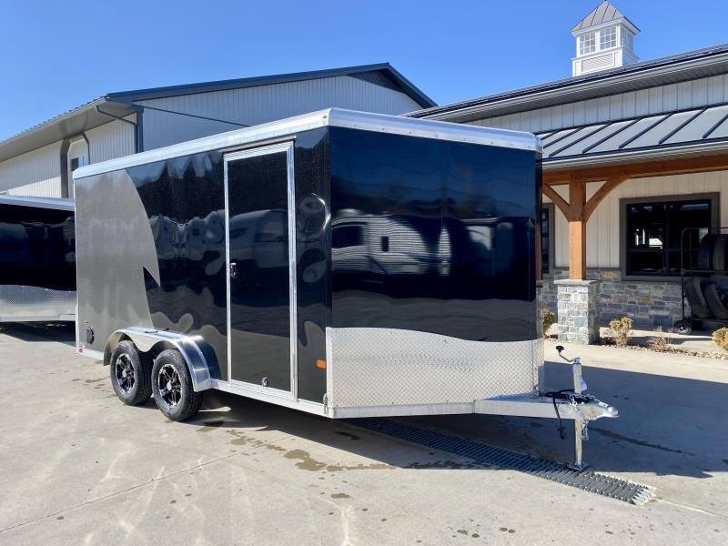 2024 Neo 7.5x16' NAMR Aluminum Enclosed Motorcycle Trailer – Fully Equipped with A/C, Cabinets, Sport Tie-Down System, and More - Image 10