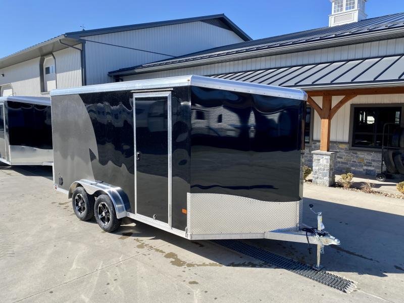 2024 Neo 7.5x16' NAMR Aluminum Enclosed Motorcycle Trailer – Fully Equipped with A/C, Cabinets, Sport Tie-Down System, and More - Image 13