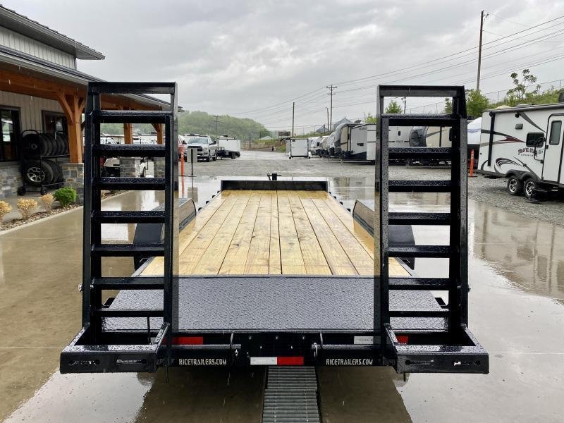 2024 Rice 7x20' Car Hauler Trailer 9990# GVW * CHARCOAL GREY * LED'S * POWDERCOATED * 5" TONGUE AND FRAME * TREADPLATE BEAVERTAIL * DROP LEG JACK * ADJUSTABLE COUPLER - Image 15