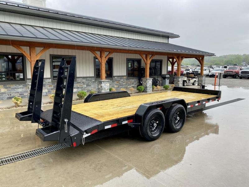 2024 Rice 7x20' Car Hauler Trailer 9990# GVW * CHARCOAL GREY * LED'S * POWDERCOATED * 5" TONGUE AND FRAME * TREADPLATE BEAVERTAIL * DROP LEG JACK * ADJUSTABLE COUPLER - Image 16