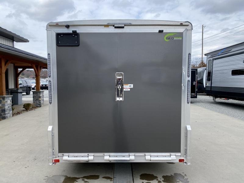 2024 Neo 7.5x14' NAMR Aluminum Enclosed Motorcycle Trailer – NUDO Flooring, Vinyl Walls, UTV Package, and More - Image 4