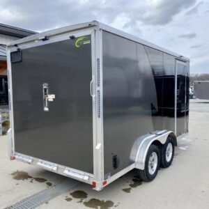 2024 Neo 7.5x14' NAMR Aluminum Enclosed Motorcycle Trailer – NUDO Flooring, Vinyl Walls, UTV Package, and More
