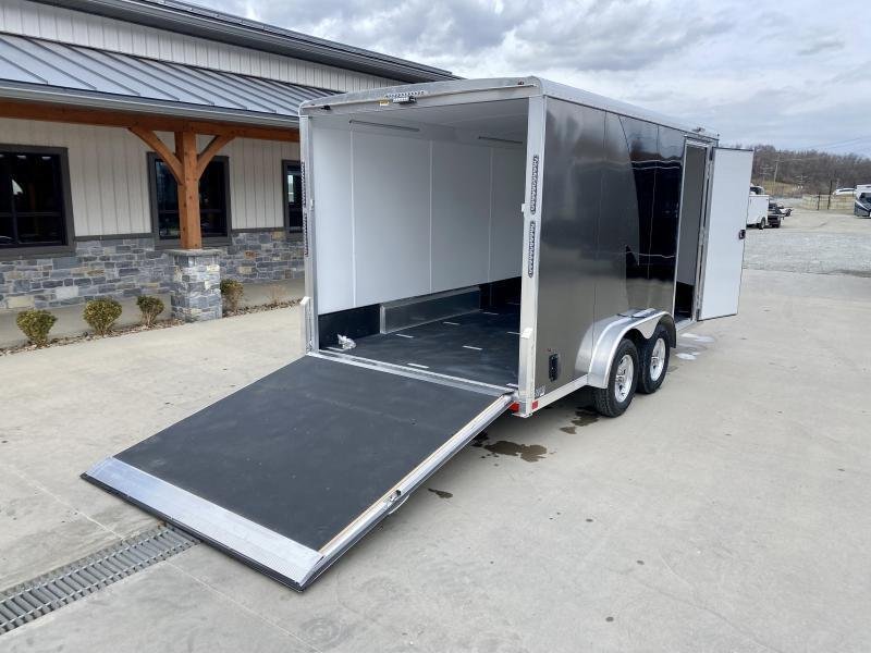 2024 Neo 7.5x14' NAMR Aluminum Enclosed Motorcycle Trailer – NUDO Flooring, Vinyl Walls, UTV Package, and More - Image 18