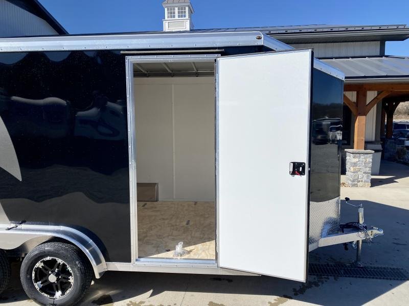 2024 Neo 7.5x16' NAMR Aluminum Enclosed Motorcycle Trailer – Fully Equipped with A/C, Cabinets, Sport Tie-Down System, and More - Image 2