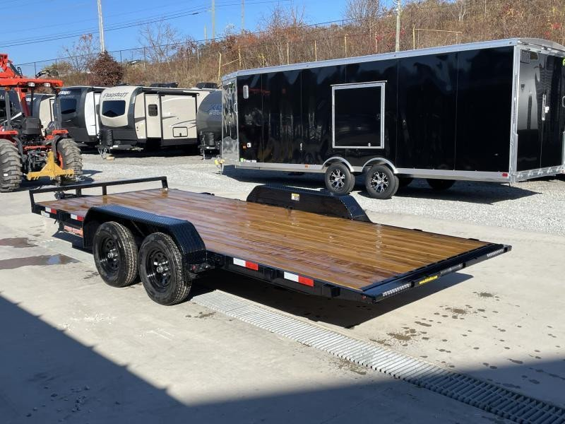 2024 H&H 7x18' Tilt Car Hauler Trailer 7000# GVW * FULL WIDTH LOADING * 5" FRAME * DROP JACK * INTEGRATED TAIL LIGHTS * CHANNEL C/M - Image 16