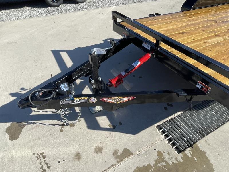 2024 H&H 7x18' Tilt Car Hauler Trailer 7000# GVW * FULL WIDTH LOADING * 5" FRAME * DROP JACK * INTEGRATED TAIL LIGHTS * CHANNEL C/M - Image 14