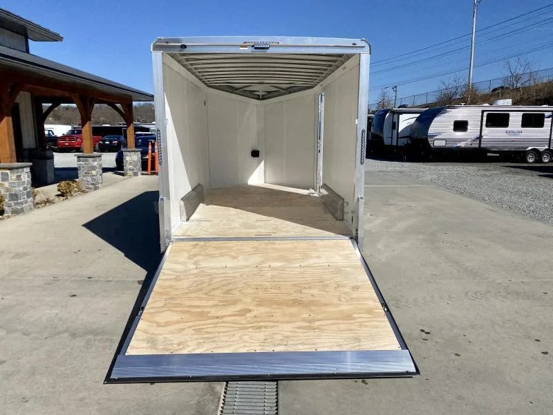 2023 NEO Trailers 7.5x14' NAMR Aluminum Enclosed Motorcycle Trailer – Black & Charcoal, UTV Package, Torsion Suspension, and More - Image 15