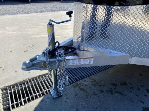 2023 NEO Trailers 7.5x14' NAMR Aluminum Enclosed Motorcycle Trailer – Black & Charcoal, UTV Package, Torsion Suspension, and More - Image 8