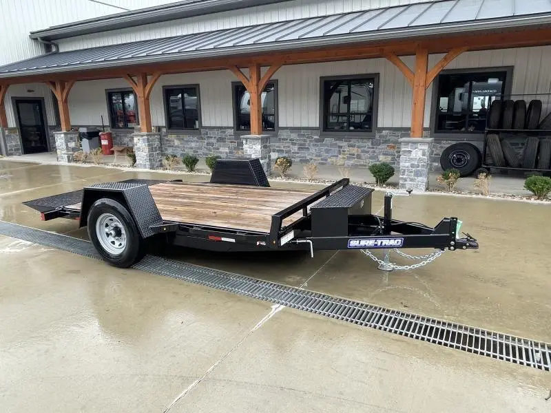 2024 Sure-Trac 5x10' 6000# GVW Tilt Equipment Trailer Scissor Hauler - Image 20