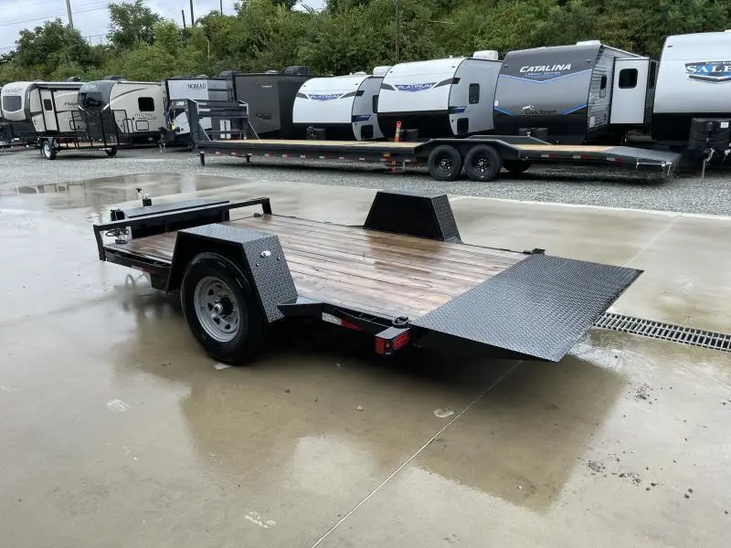2024 Sure-Trac 5x10' 6000# GVW Tilt Equipment Trailer Scissor Hauler - Image 10
