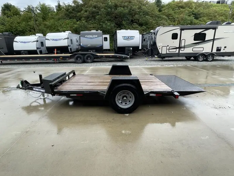 2024 Sure-Trac 5x10' 6000# GVW Tilt Equipment Trailer Scissor Hauler - Image 7