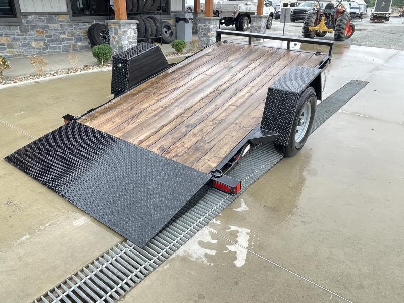 2024 Sure-Trac 5x10' Tilt Equipment Trailer Scissor Hauler – 6000# GVW, Torsion Axles, Toolbox, Adjustable Coupler - Image 8