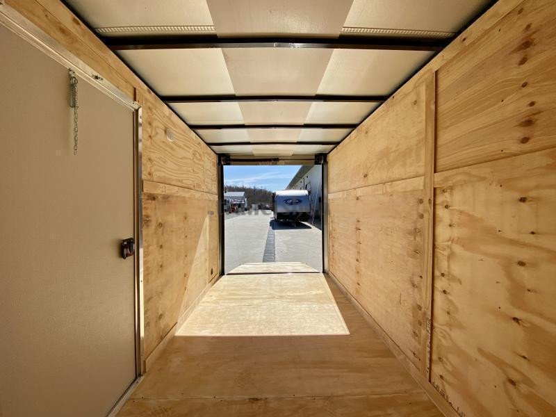 2024 Xtreme Cargo 7x12' Enclosed Cargo Trailer – 2990# GVW, Silver Blackout, 7' Height, and UTV Package - Image 2