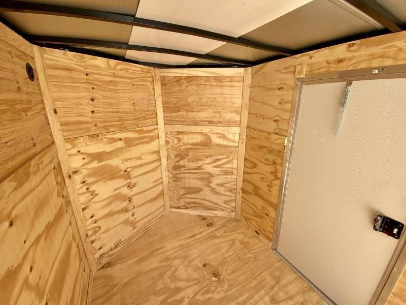 2024 Xtreme Cargo 7x12' Enclosed Cargo Trailer – 2990# GVW, Silver Blackout, 7' Height, and UTV Package - Image 3