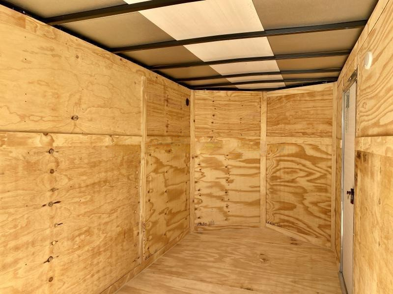 2024 Xtreme Cargo 7x12' Enclosed Cargo Trailer – 2990# GVW, Silver Blackout, 7' Height, and UTV Package - Image 5