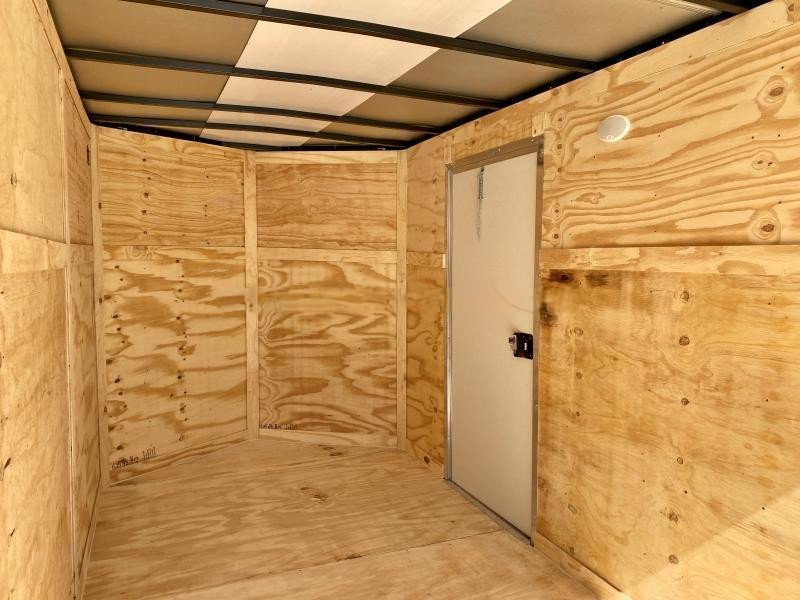 2024 Xtreme Cargo 7x12' Enclosed Cargo Trailer – 2990# GVW, Silver Blackout, 7' Height, and UTV Package - Image 6