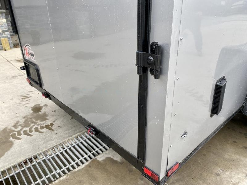 2024 Xtreme Cargo 7x12' Enclosed Cargo Trailer – 2990# GVW, Silver Blackout, 7' Height, and UTV Package - Image 8