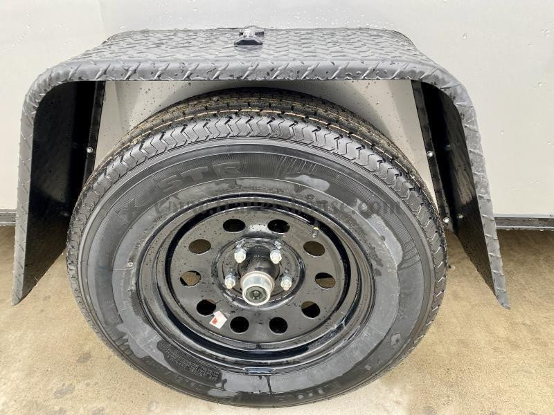 2024 Xtreme Cargo 7x12' Enclosed Cargo Trailer – 2990# GVW, Silver Blackout, 7' Height, and UTV Package - Image 11