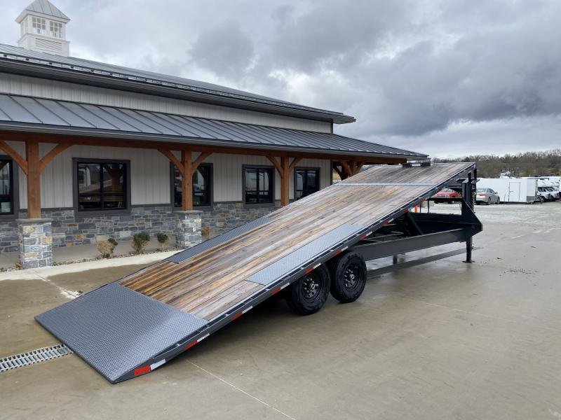 High-Performance 2024 Lamar 102x24' Deckover Power Tilt Trailer – 14000# GVW, Scissor Hoist, Spare Tire, and More - Image 25