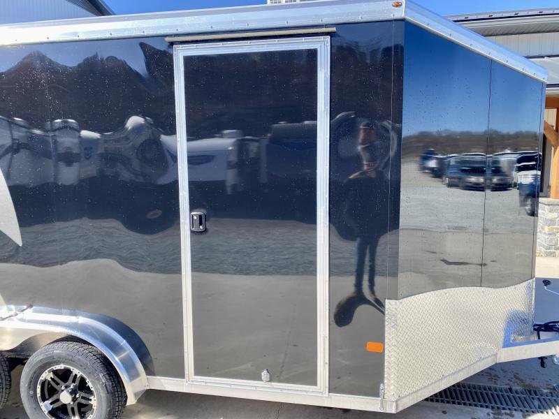 2024 Neo 7.5x16' NAMR Aluminum Enclosed Motorcycle Trailer – Fully Equipped with A/C, Cabinets, Sport Tie-Down System, and More - Image 6