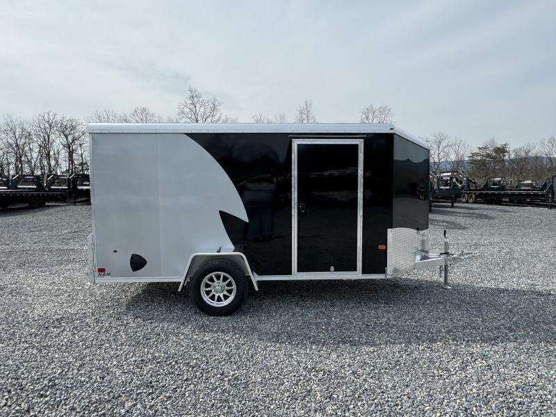 2024 Neo 6x12 NAMR Aluminum Enclosed Motorcycle Trailer – 2990# GVW, Single Axle, Cabeless Ramp Door, Sport Tie-Down Package, and More - Image 7