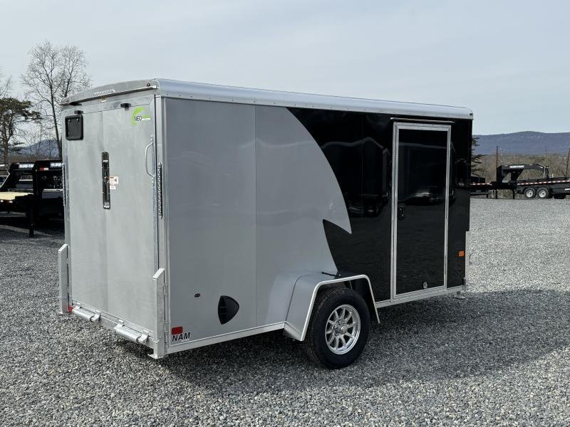 2024 Neo 6x12 NAMR Aluminum Enclosed Motorcycle Trailer – 2990# GVW, Single Axle, Cabeless Ramp Door, Sport Tie-Down Package, and More - Image 8