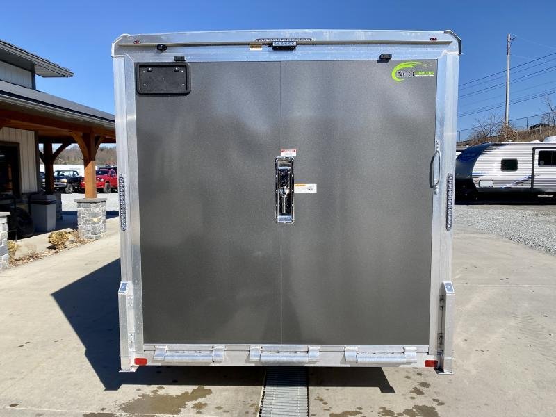 2024 Neo 7.5x16' NAMR Aluminum Enclosed Motorcycle Trailer – Fully Equipped with A/C, Cabinets, Sport Tie-Down System, and More - Image 8