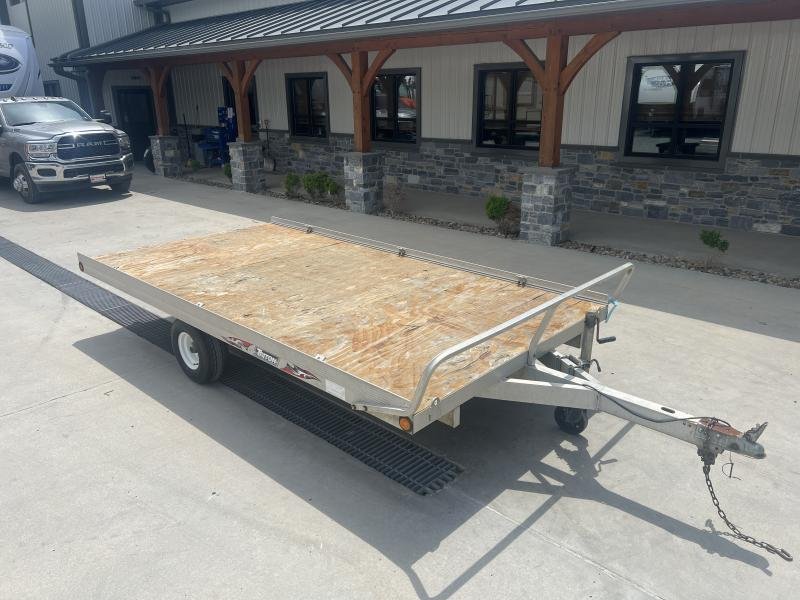 USED Triton 7x12 Aluminum Deckover 3-Place ATV Trailer 2995 GVW - Image 11