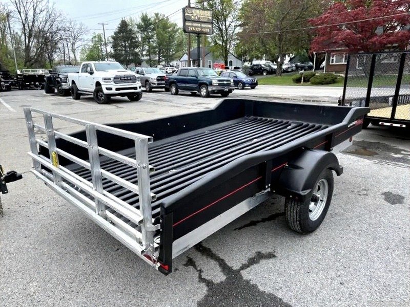 2020 Floe 6x11' Aluminum Utility Landscape Trailer – 2800# GVW, Poly Bed, Tilt or Ramp Loading - Image 2