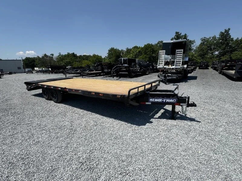 2024 Sure-Trac 5x10' Tilt Equipment Trailer Scissor Hauler – 6000# GVW, Torsion Axles, Toolbox, Adjustable Coupler