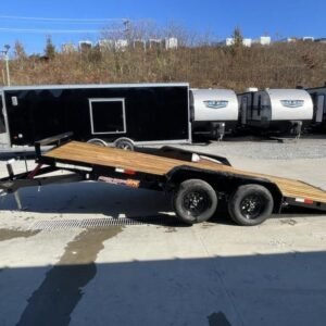 2024 Sure-Trac 5x10' Tilt Equipment Trailer Scissor Hauler – 6000# GVW, Torsion Axles, Toolbox, Adjustable Coupler, and Drop Leg Jack