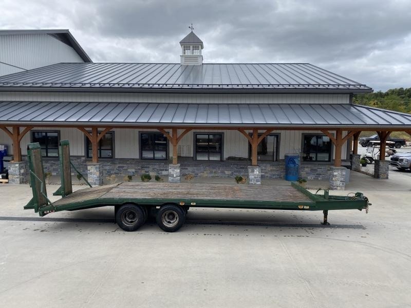 USED 1998 Hudson 102x23' Heavy Duty Air Brake Deckover Trailer – 25,700# GVW, I-Beam Construction, Stand-Up Ramps, and More - Image 19