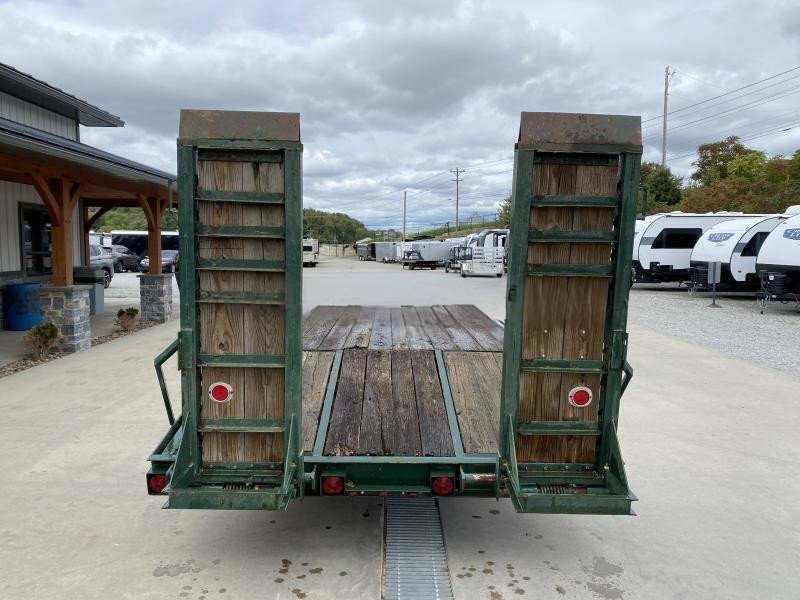 USED 1998 Hudson 102x23' Heavy Duty Air Brake Deckover Trailer – 25,700# GVW, I-Beam Construction, Stand-Up Ramps, and More - Image 18