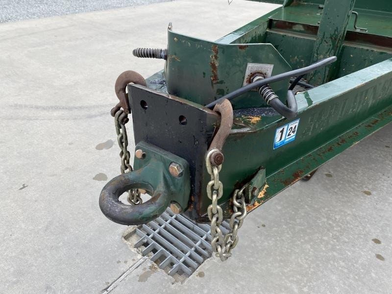 USED 1998 Hudson 102x23' Heavy Duty Air Brake Deckover Trailer – 25,700# GVW, I-Beam Construction, Stand-Up Ramps, and More - Image 14