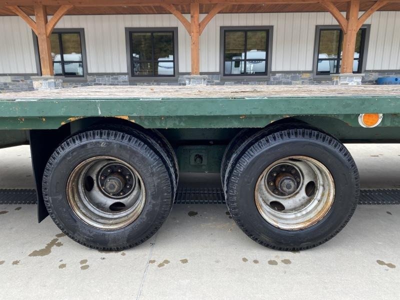 USED 1998 Hudson 102x23' Heavy Duty Air Brake Deckover Trailer – 25,700# GVW, I-Beam Construction, Stand-Up Ramps, and More - Image 8