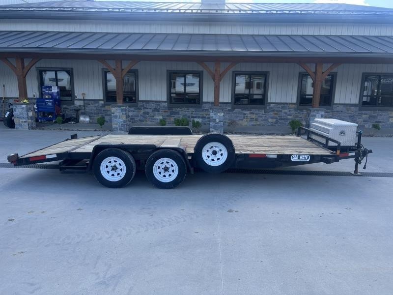 USED 2012 Car Mate Trailers 7x18' Car Hauler Trailer - Image 3