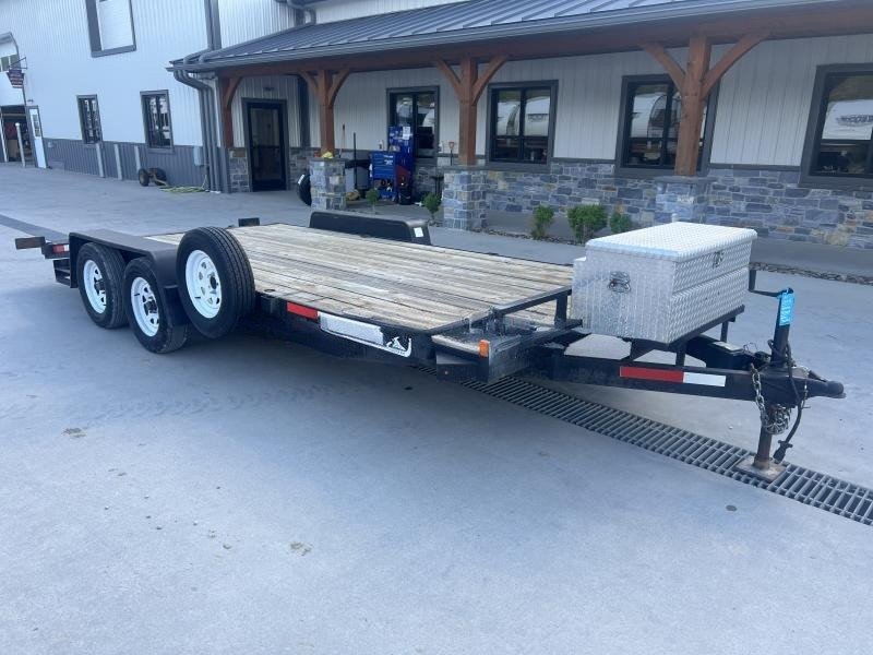 USED 2012 Car Mate Trailers 7x18' Car Hauler Trailer - Image 2