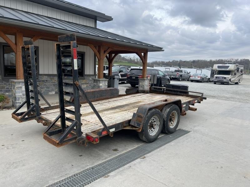 USED Quality Trailers 7x16' Equipment Trailer - Image 2
