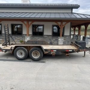 USED Quality Trailers 7x16' Equipment Trailer