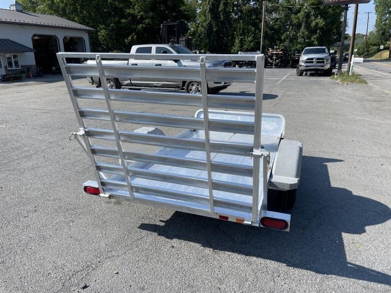 USED Triton 4.5x8' All Aluminum Single Axle Utility Landscape Trailer