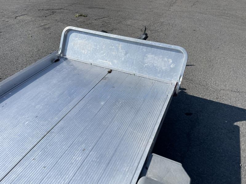 USED Triton 4.5x8' All Aluminum Single Axle Utility Landscape Trailer - Image 6
