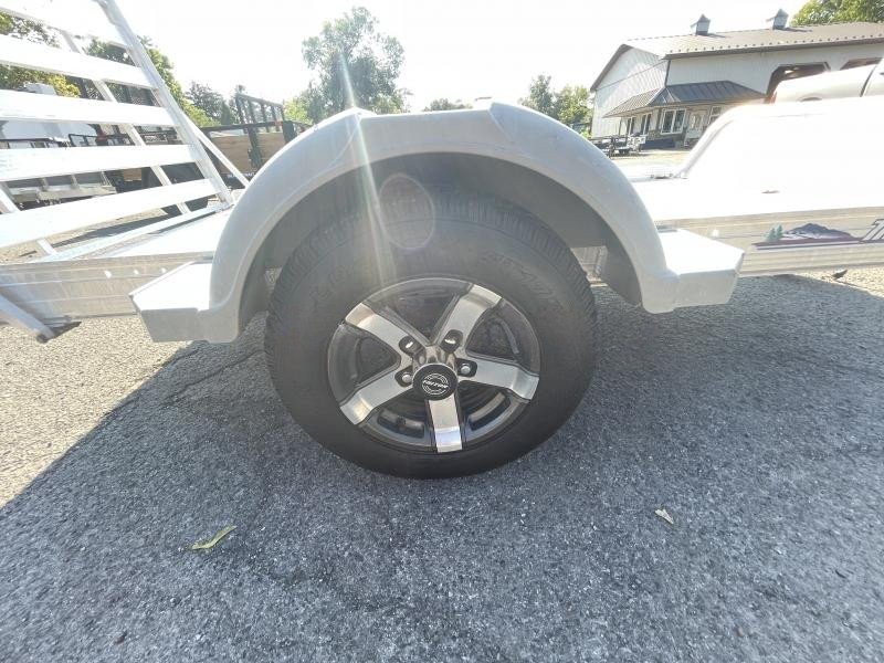 USED Triton 4.5x8' All Aluminum Single Axle Utility Landscape Trailer - Image 5