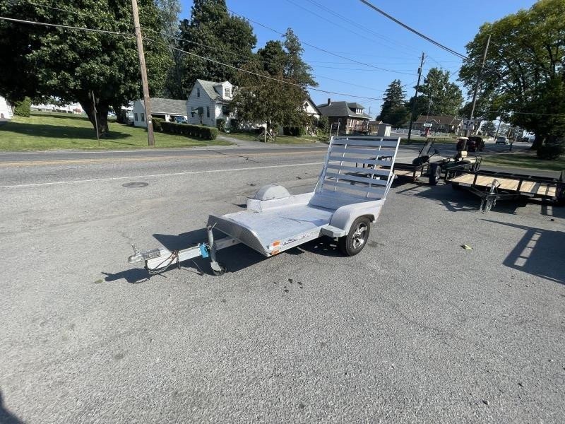 USED Triton 4.5x8' All Aluminum Single Axle Utility Landscape Trailer - Image 2