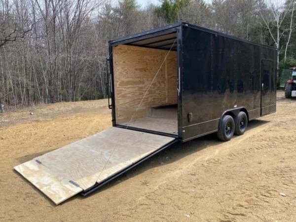2023 Fast Cargo 8.5x20 Enclosed Cargo Trailer w/Blackout Package & Extra Height - Image 2