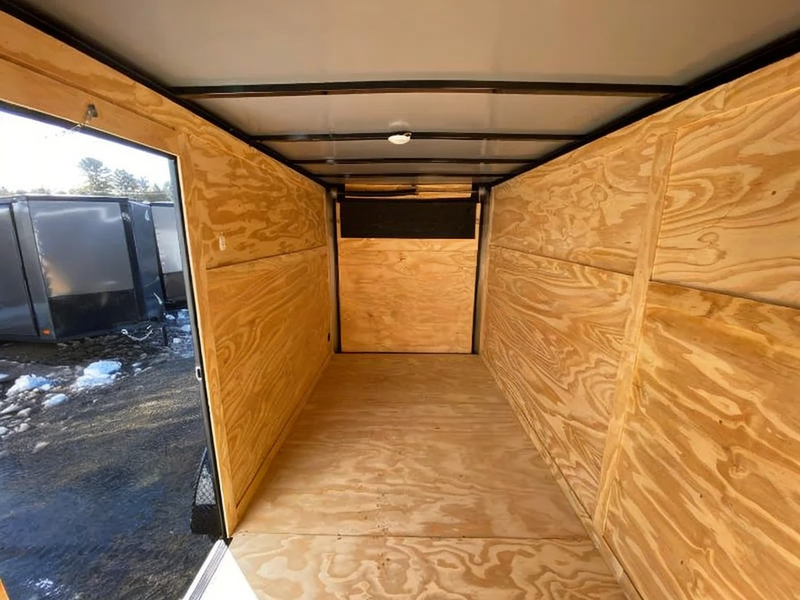 2023 Fast Cargo 6x12 Enclosed 7K Cargo Trailer w/ Ramp Door & Blackout Package – Compact, Stylish, and Built for Heavy-Duty Use - Image 3