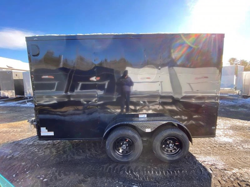 2023 Fast Cargo 6x12 Enclosed 7K Cargo Trailer w/ Ramp Door & Blackout Package – Compact, Stylish, and Built for Heavy-Duty Use - Image 7