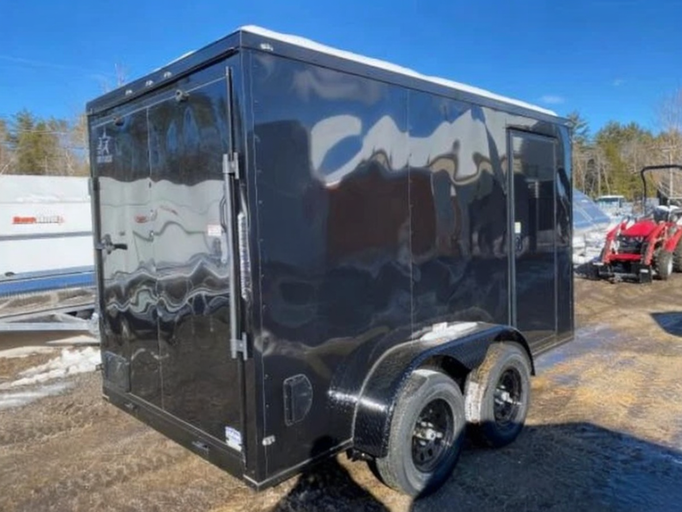 2023 Fast Cargo 6x12 Enclosed 7K Cargo Trailer w/ Ramp Door & Blackout Package – Compact, Stylish, and Built for Heavy-Duty Use - Image 8